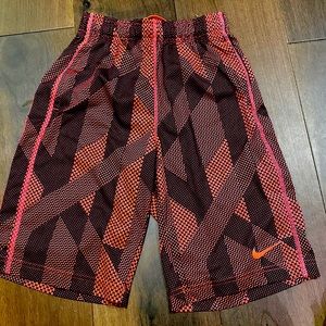 Nike shorts red snakeskin